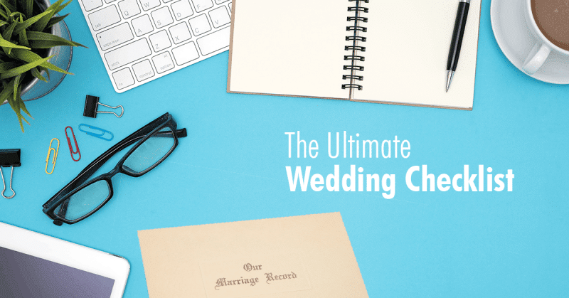 Wedding Checklist E-Book For Wedding Organization 