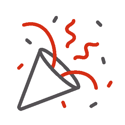 wired outline 1103 confetti hover pinch