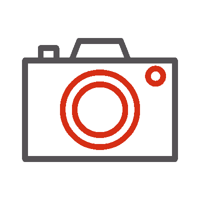 wired outline 61 camera hover flash